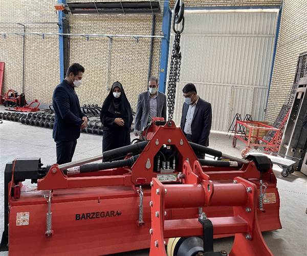 بازدید ریاست جهاد کشاورزی استان قزوین