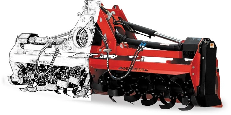 روتیواتورتاشو دو طرفه زراعی