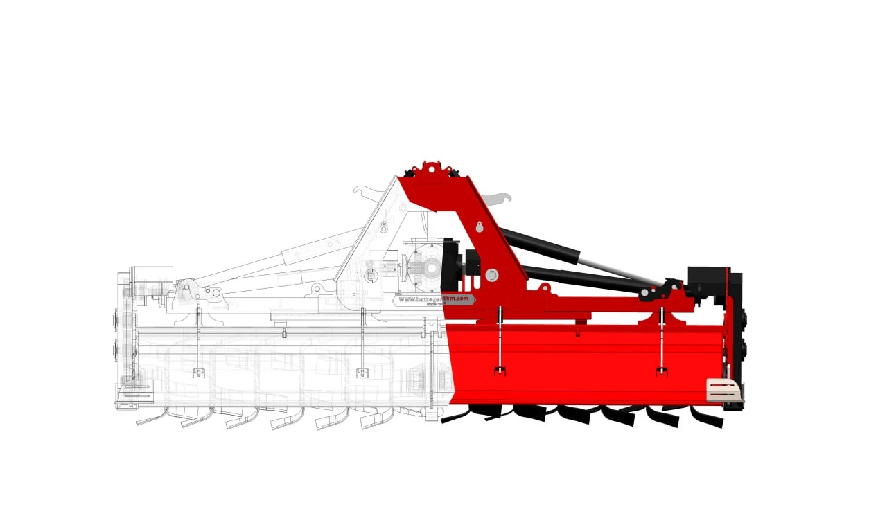 روتیواتورتاشو دو طرفه زراعی