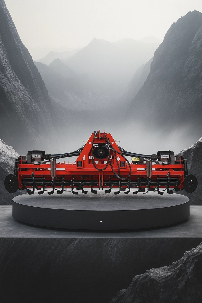 روتیواتور تاشو دو طرفه زراعی