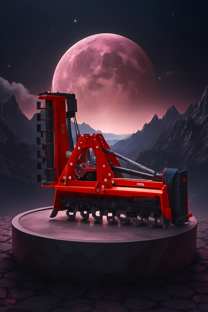 روتیواتور تاشو دو طرفه زراعی