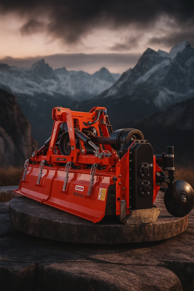 روتیواتور تاشو دو طرفه زراعی