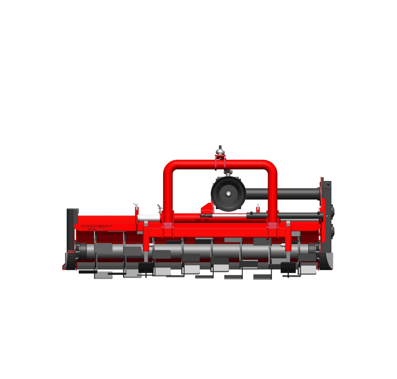 روتیواتور کشویی هیدرولیک