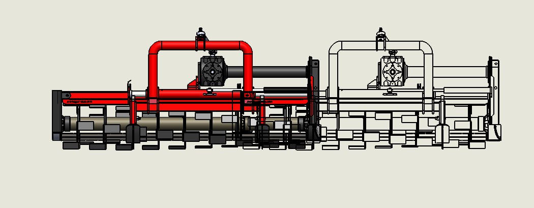 روتیواتور کشویی هیدرولیک