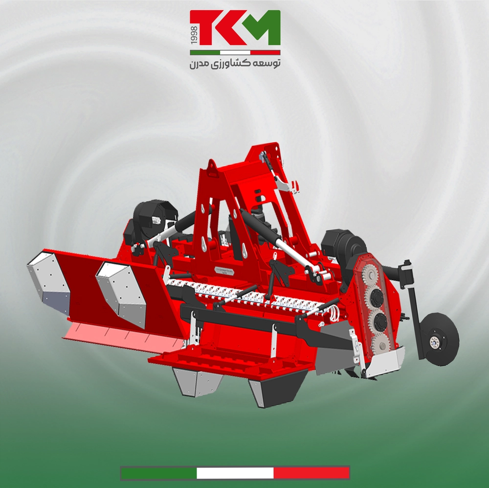 روتیواتور جوی پشته کار زراعی 84 پره