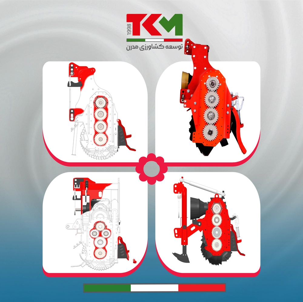 روتیواتور ثابت زراعی 48 پره