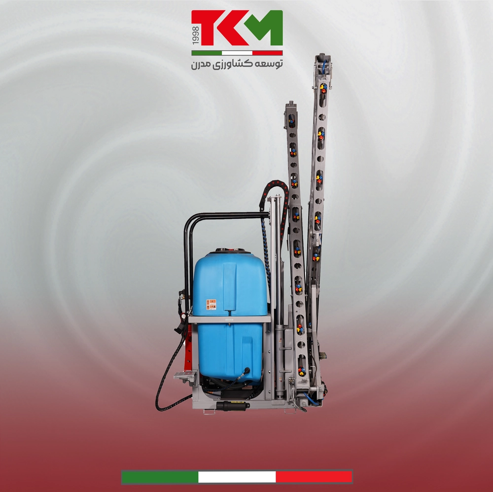 سمپاش بوم دار 800 لیتری کمپرسی بوم 14 متری هیدرولیکی