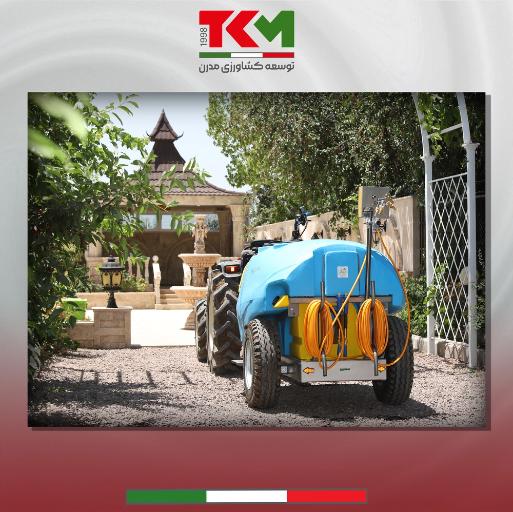 سمپاش پمپ اتوماتیک باغی وزراعی 8 نازل