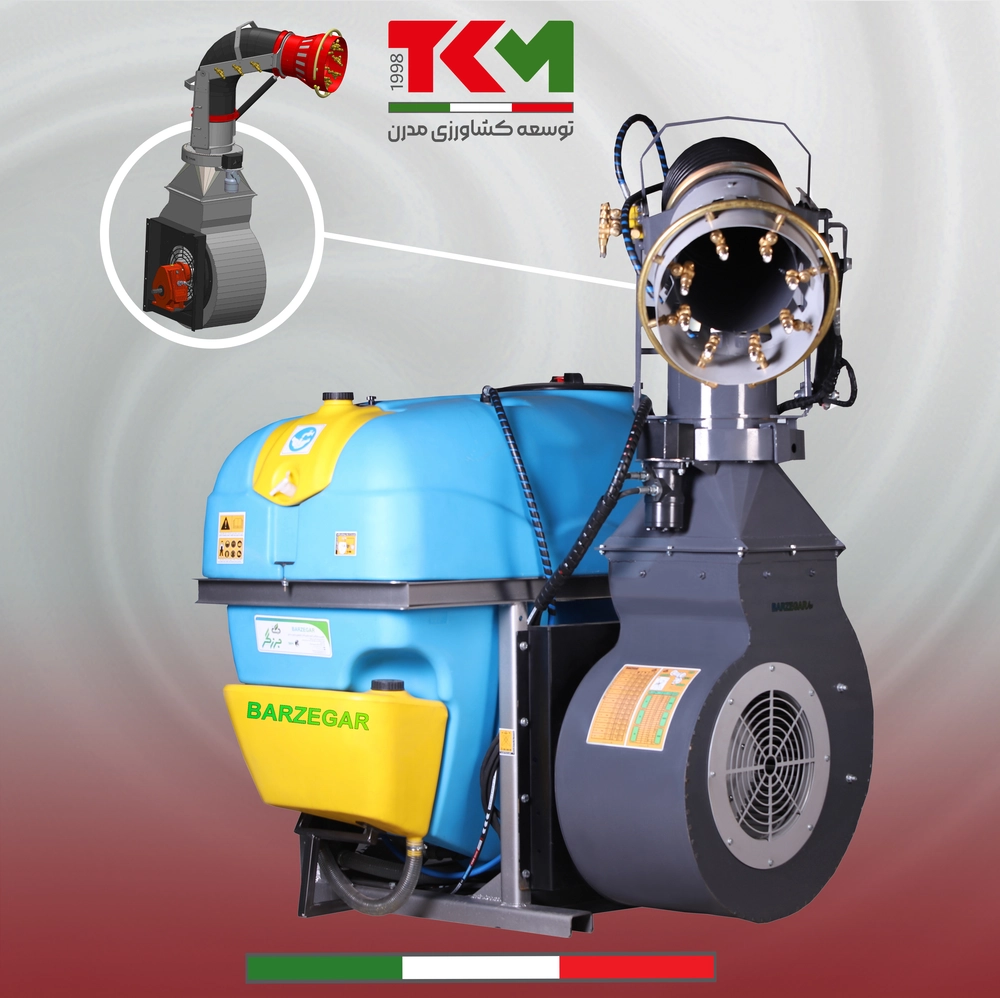 سمپاش کمپرسی 600 لیتری توربولاینر زراعی